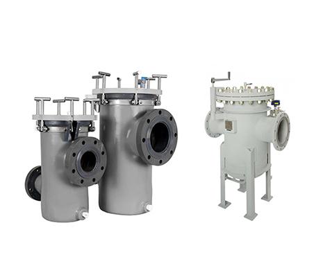 High Flow Pipeline Filter with Wedge Wire Filter Element | YUBO