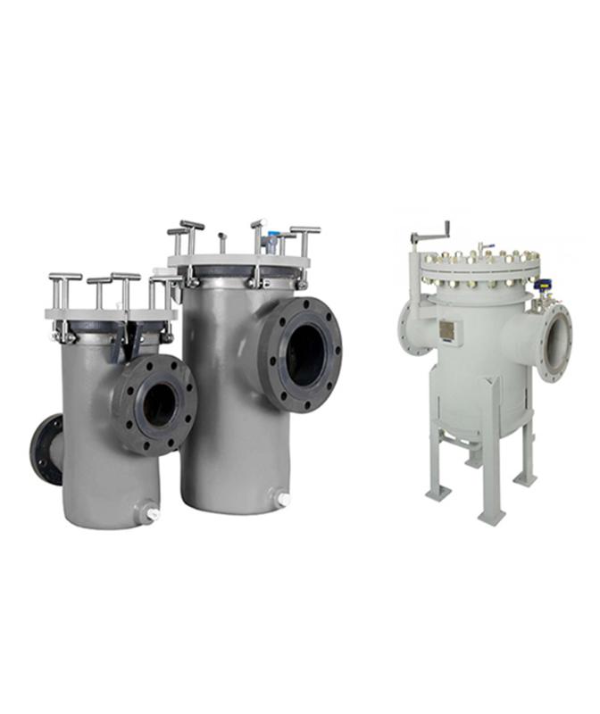 High Flow Pipeline Filter with Wedge Wire Filter Element | YUBO