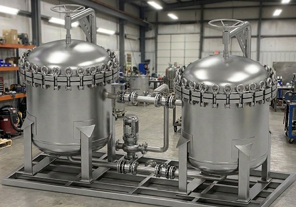 YUBO stainless steel bag filter housing for juice filtration system YUBO stainless steel bag filter housing for juice filtration system