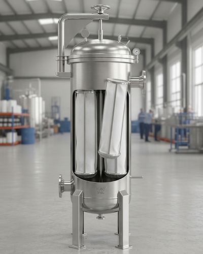 bag filter, seawater desalination pretreatment, RO membrane protection, seawater filtration