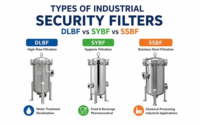 Types of Industrial Security Filters: DLBF, SYBF, and SSBF Compared
