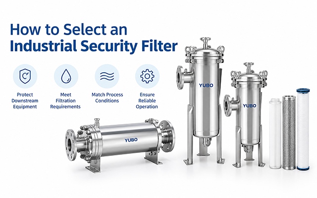 How to Select an Industrial Security Filter | Selection Factors